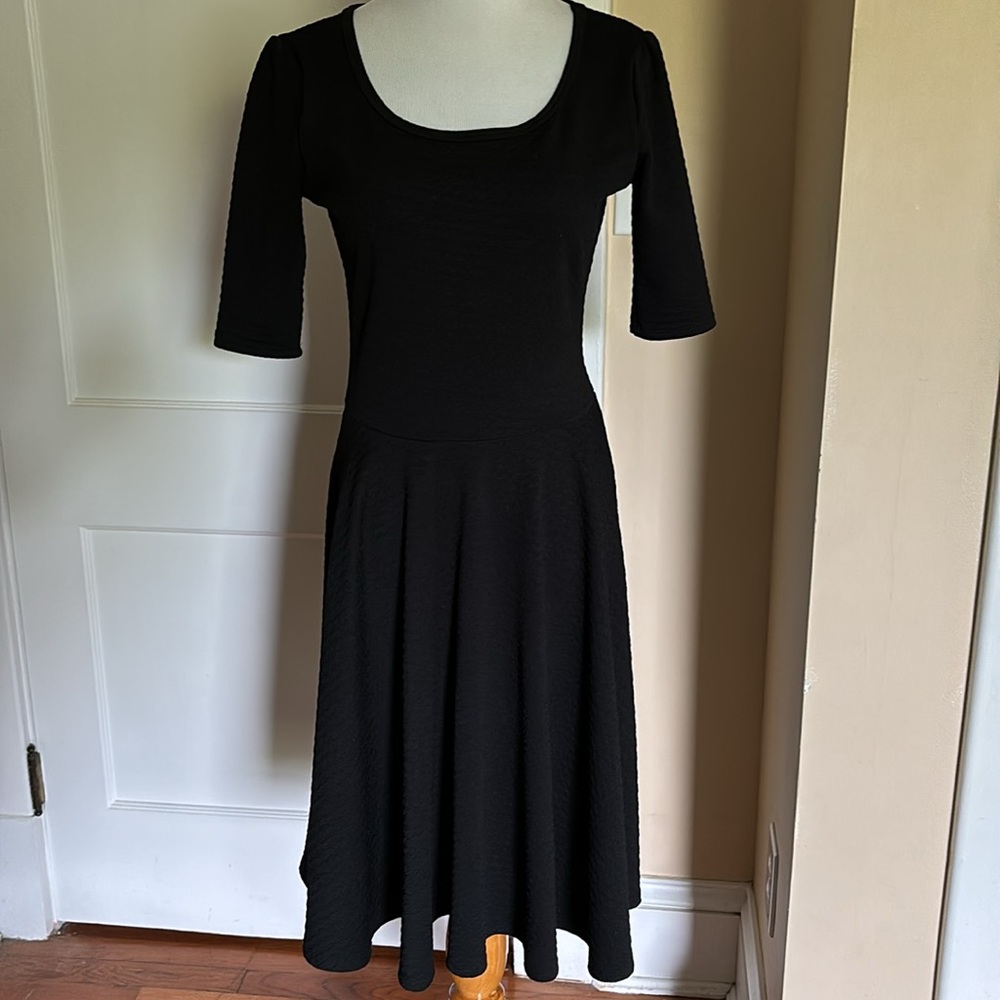Black Lularoe Nicole Dress